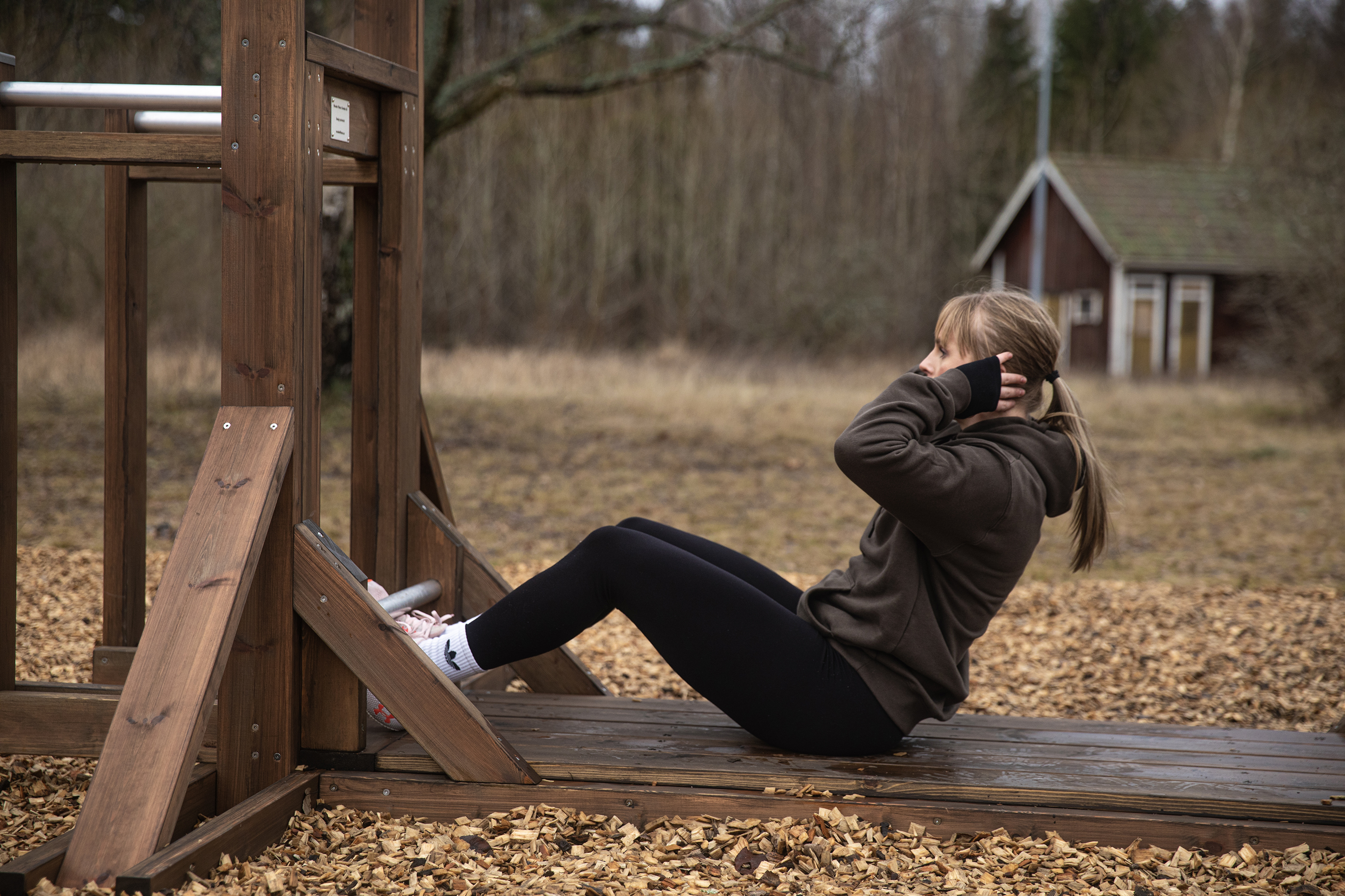 Wooden Fitness Body Power
